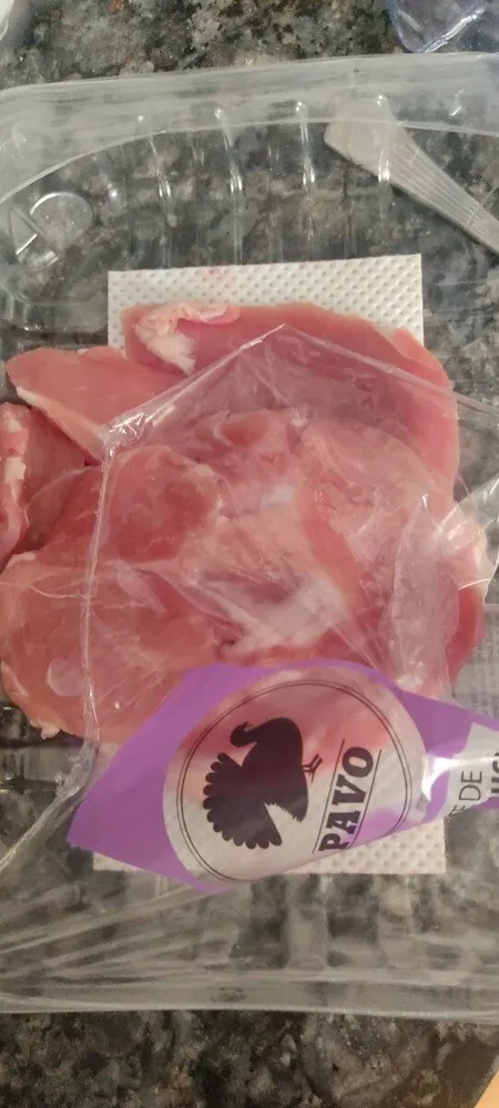 Filete de contramuslo pavo