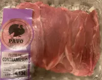 Filete de contramuslo pavo