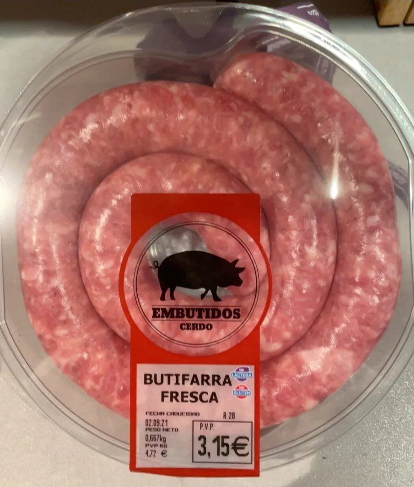 Butifarra fresca cerdo