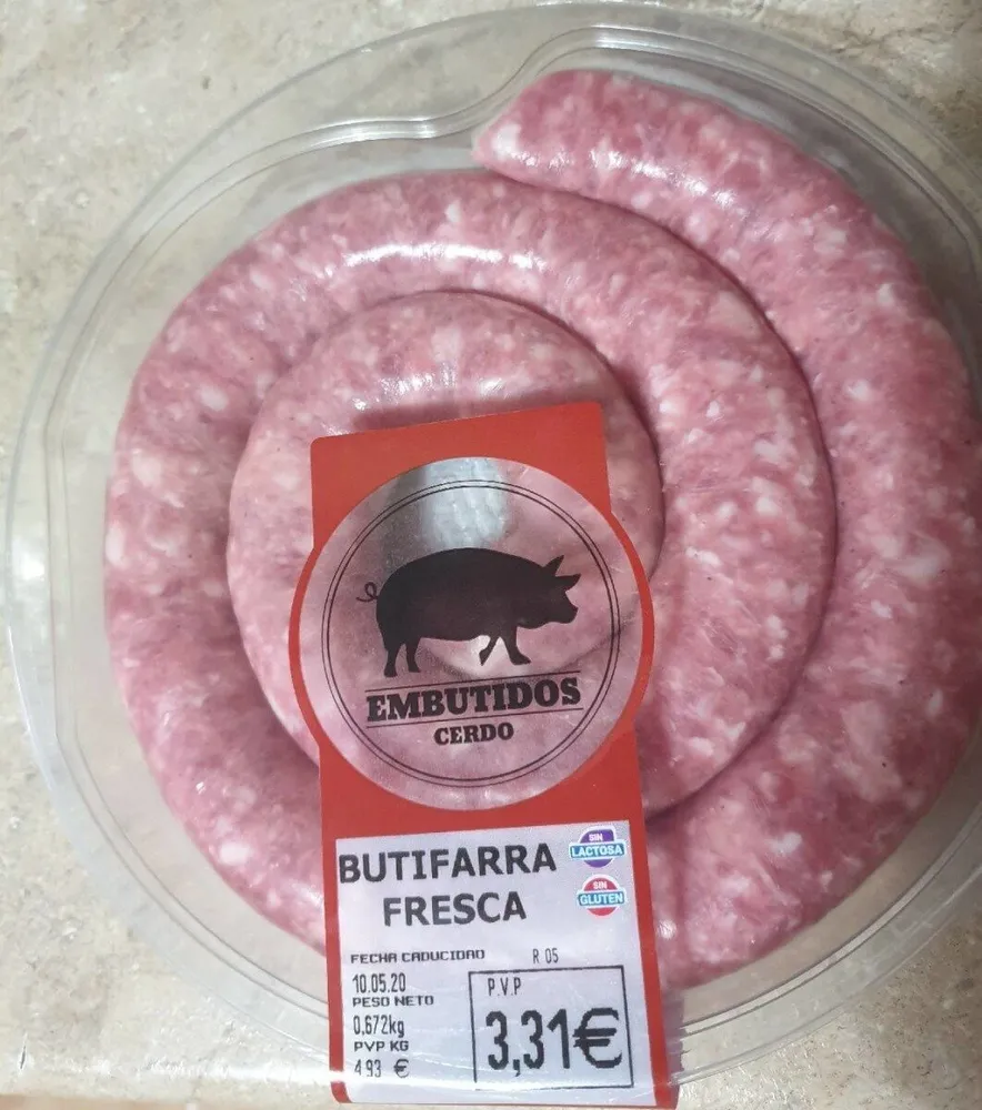 Butifarra fresca de cerdo