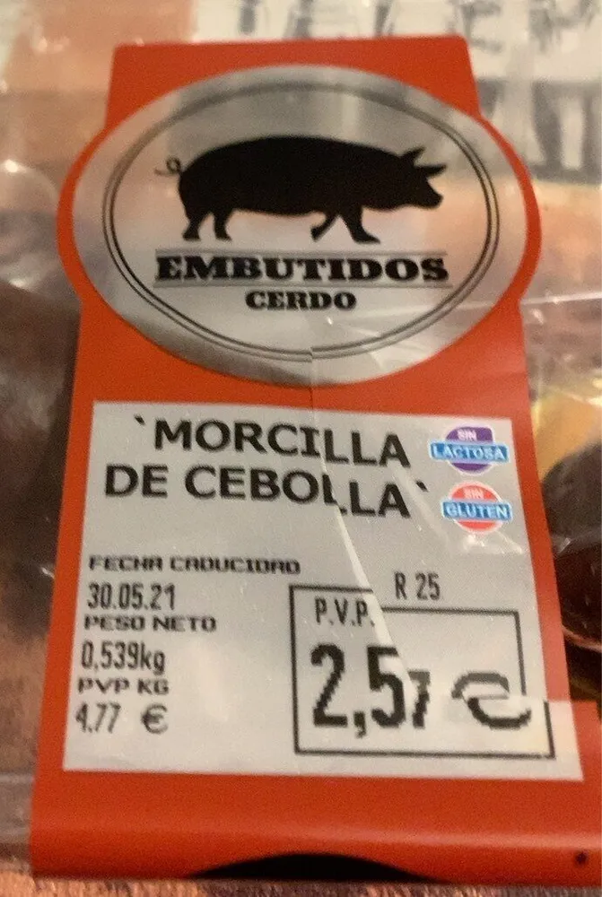 Morcilla de cebolla
