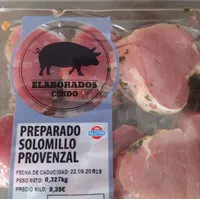 Preparado solomillo provenzal