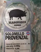 Solomillo provenzal