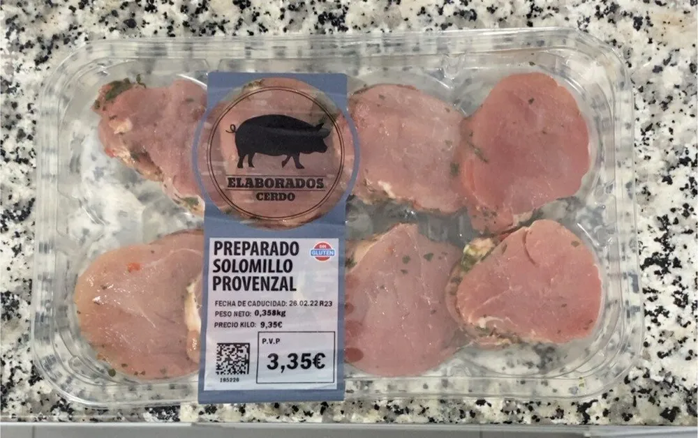 Preparado solomillo provenzal