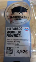 Preparado solomillo provenzal