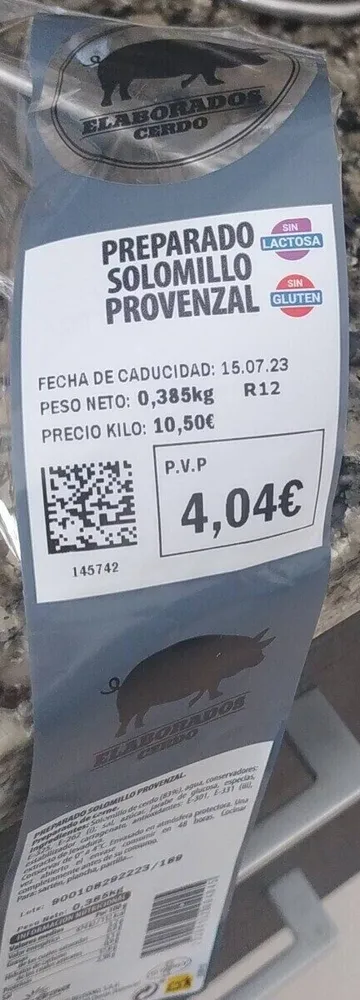 Solomillo provenzal