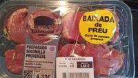 Preparado solomillo provenzal