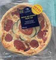 Quiche aux legumes façon tian