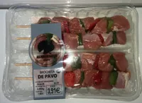 Brocheta de Pavo