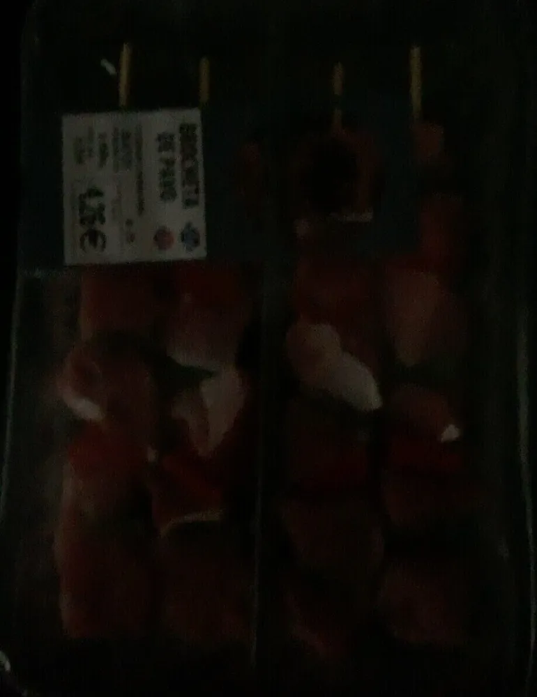 Brocheta de pavo