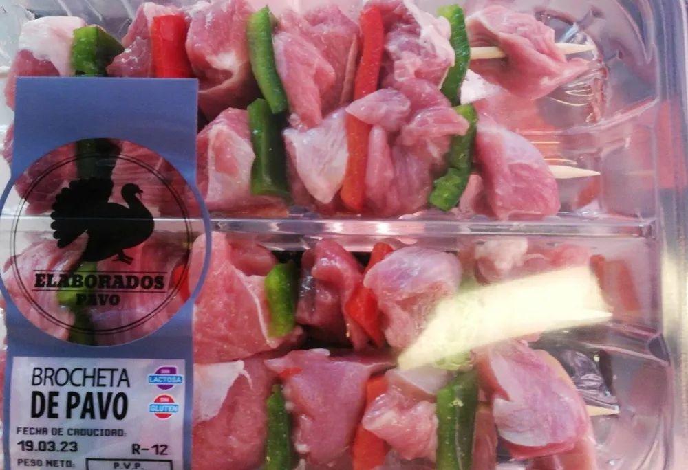 Brocheta de Pavo