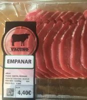 Vacuno. Empanar