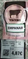 Filete vacuno empanar