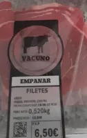 Vacuno empanar