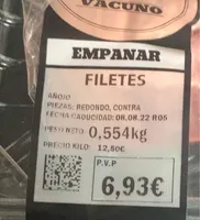 Filete vacuno