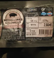 Medallones solomillo marinado