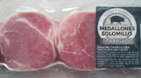 Medallones solomillo de cerdo marinado congelado