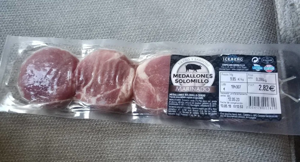Medallones solomillo