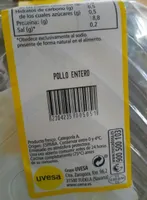 Pollo entero