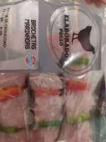 Brochetas marinadas