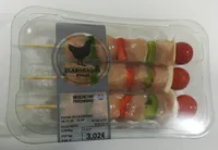 Brochetas Marinadas pollo