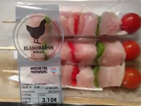 Brochetas marinadas