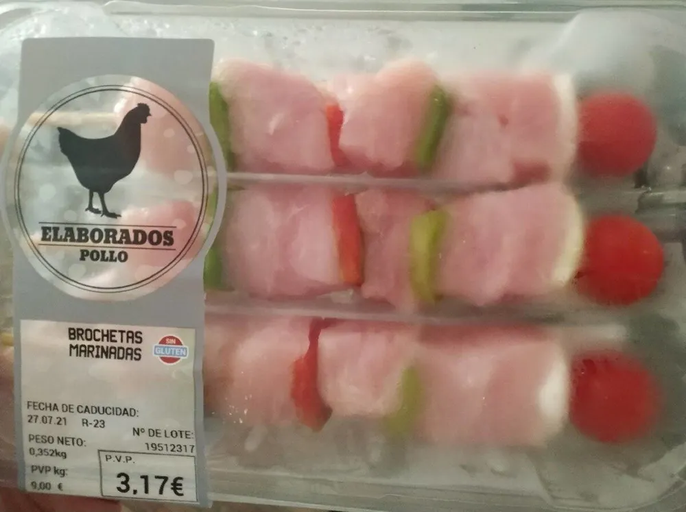 Brochetas Marinadas