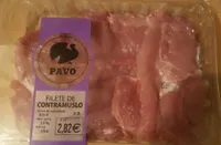 Filete de contramuslo de pavo