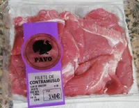 Filete de contramuslo de pavo
