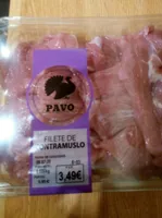Filete de contramuslo de pavo