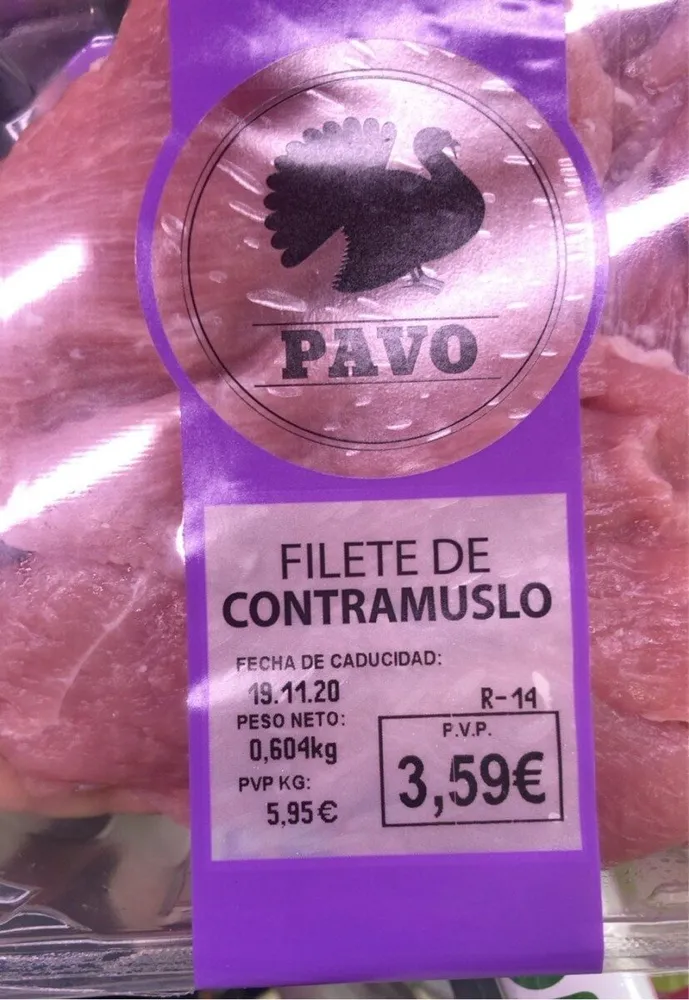 Filete contramuslo