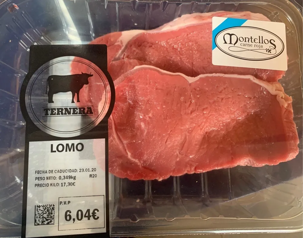 Lomo ternera