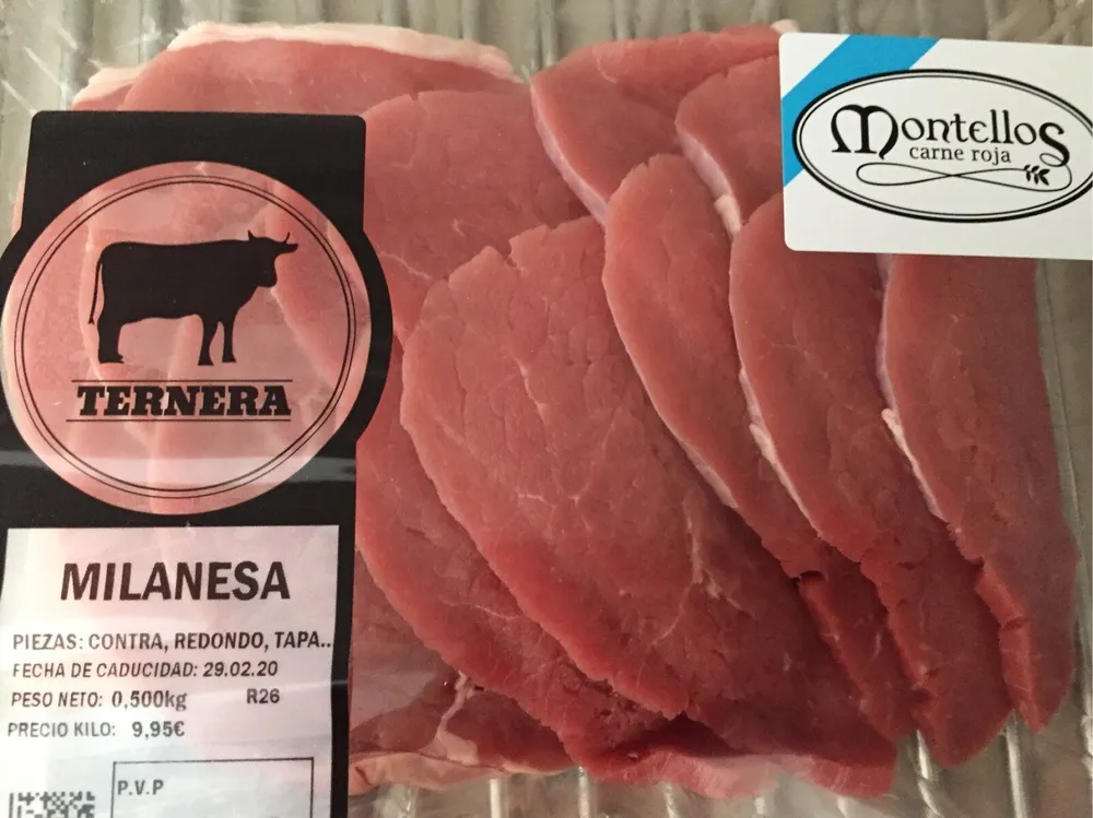 Milanesa de ternera