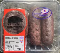 Morcilla de cerdo y arroz
