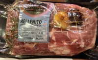 Rellenito con setas jamon y cerezas