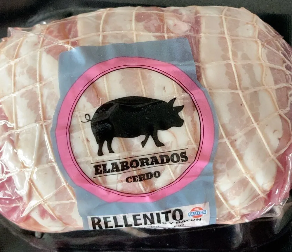Rellenito con huevo queso y bacon