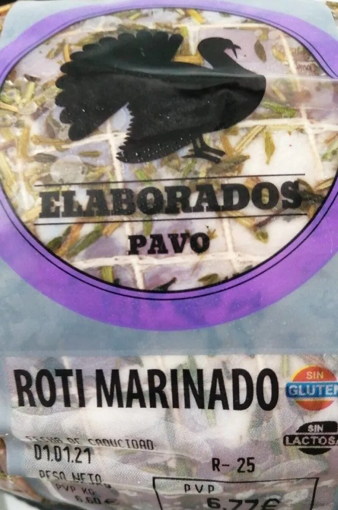 Roti de pavo