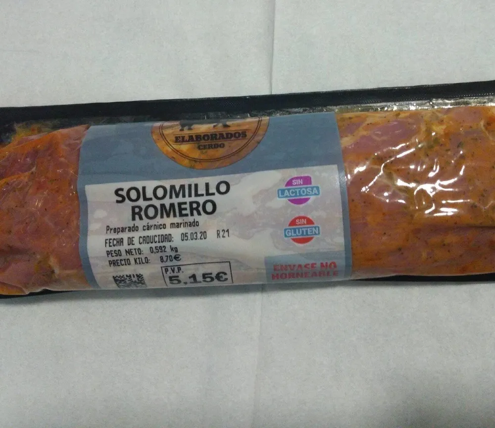 Solomillo Romero