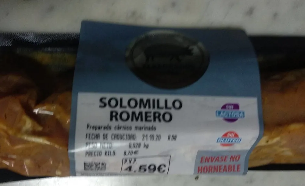 Solomillo romero
