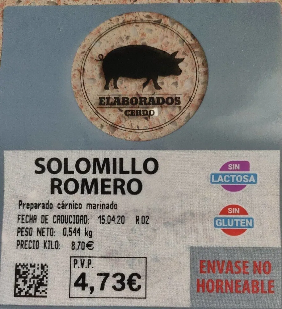 Solomillo de romero