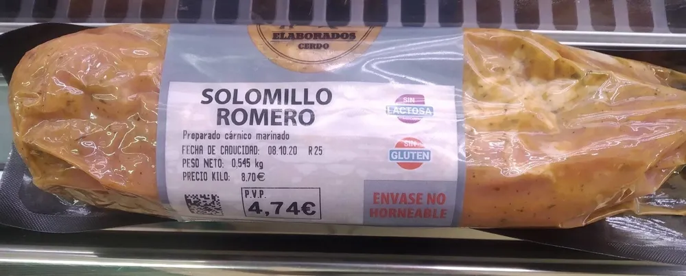 Solomillo romero