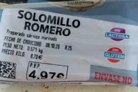 Solomillo al romero
