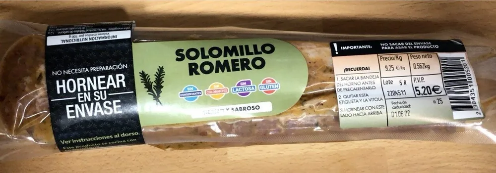 Solomillo Romero