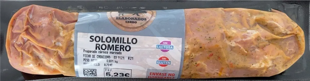 Solomillo Romero