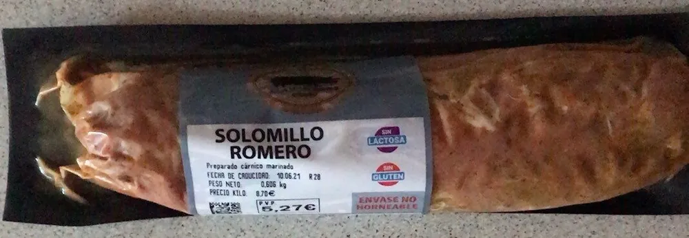 Solomillo Romero