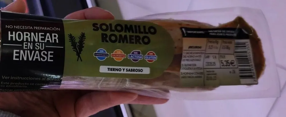 Solomillo Romero
