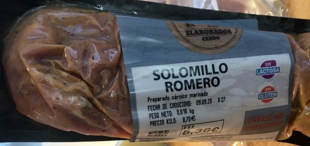 Solomillo romero