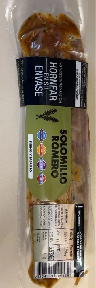 Solomillo romero