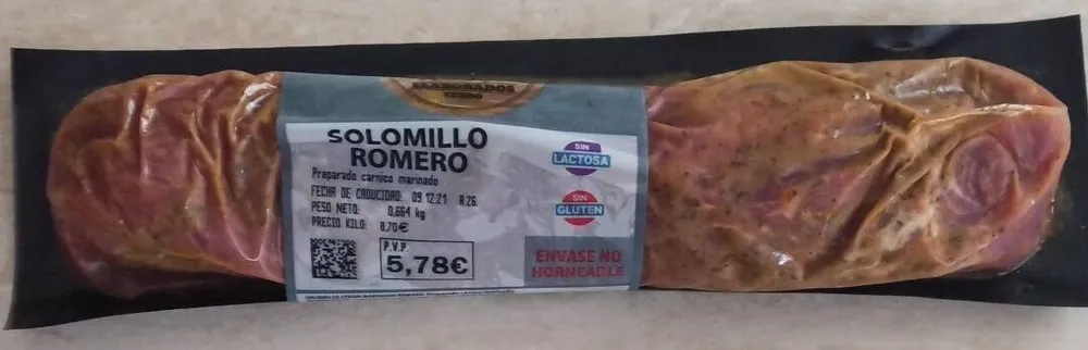 Solomillo romero