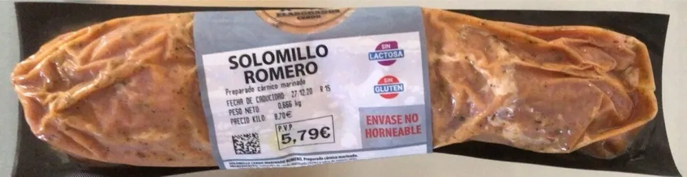 Solomillo romero